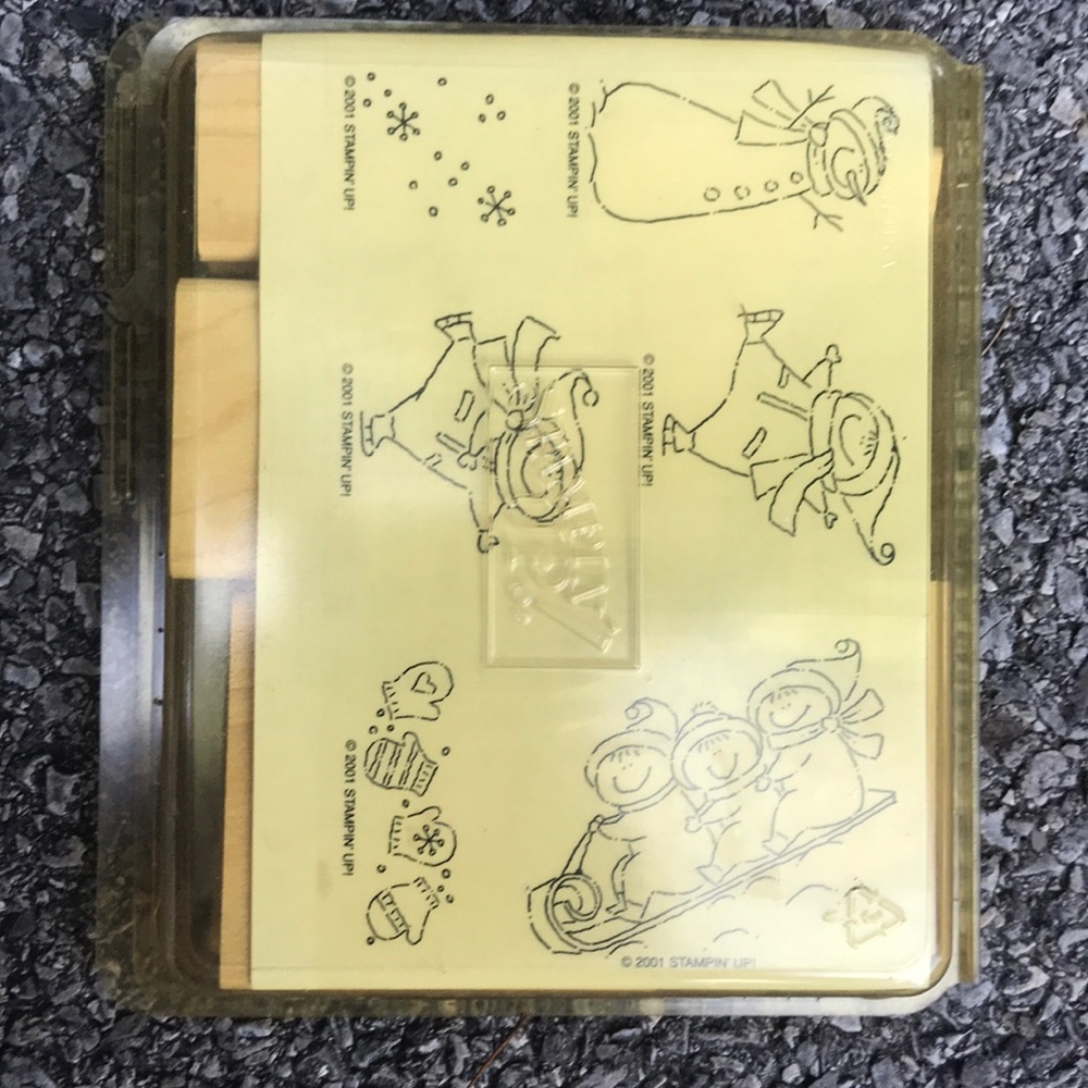 Stampin Up! Winter play stamp set
